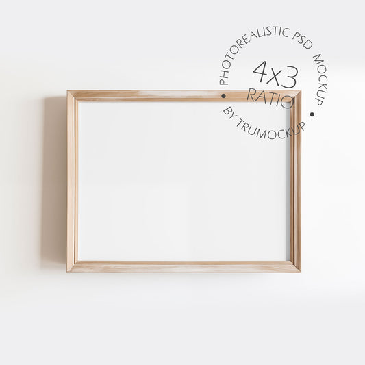 Picture Frame Mockup - 4:3 Frame Ratio