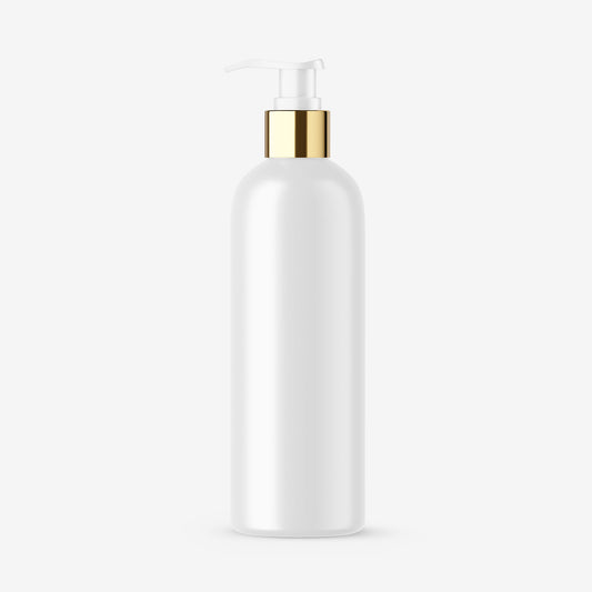 Plastic Pump Bottle - Editable Lid