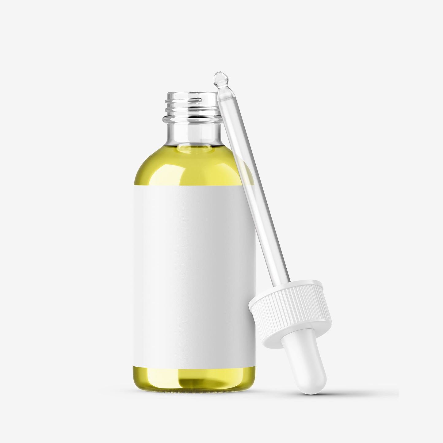 Clear Dropper Bottle - Editable Oil Color