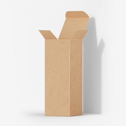 Open Cardboard Box Mockup