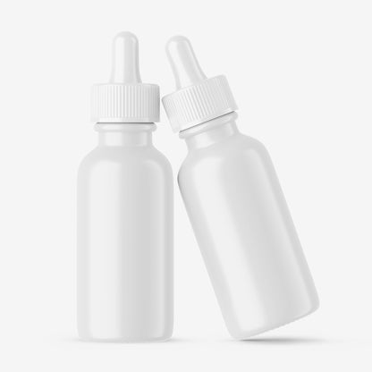 Glossy Dropper Bottle - Editable Lid