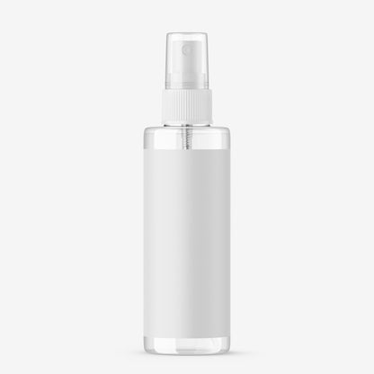 Clear Spray Bottle - Editable Lid