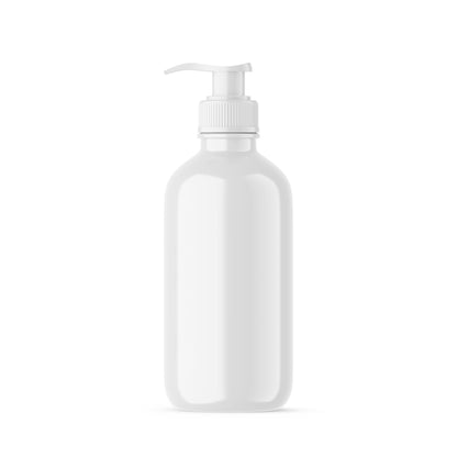 Plastic Pump Bottle - Soap Bottle - Editable Lid