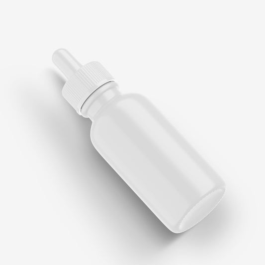 Glossy Dropper Bottle - Editable Lid