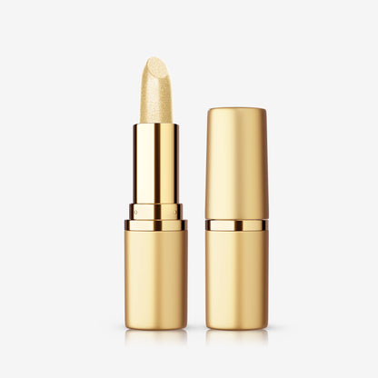 Gold Round Lipstick - Glossy&Glittery