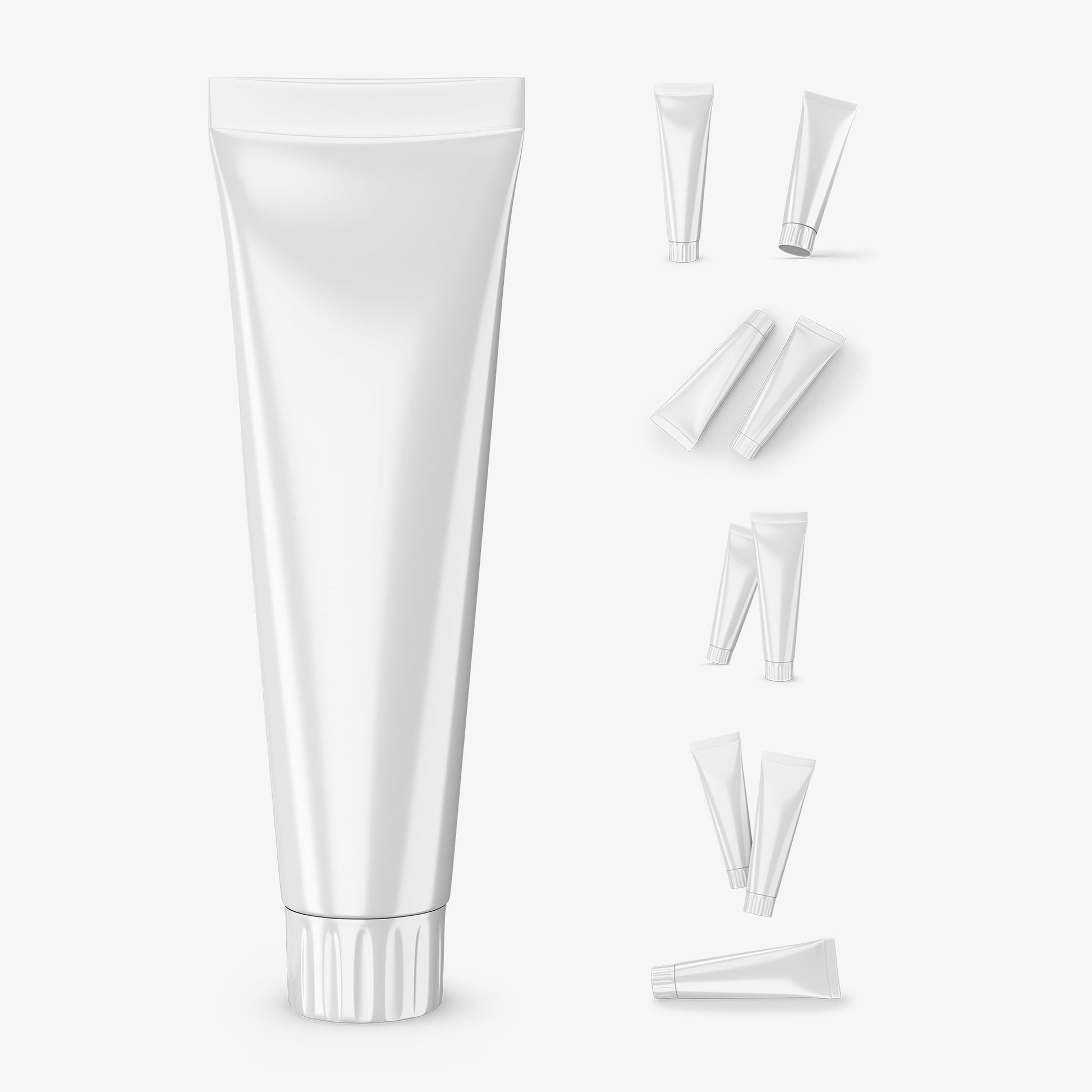 Cosmetic Tubes - 6 Mockups Bundle