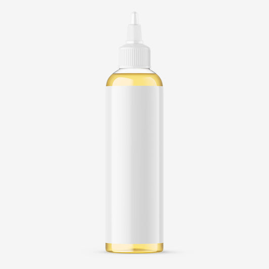 Clear Squeeze Bottle With Oil