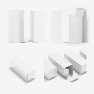 Tall Paper Box - 6 Mockups Bundle