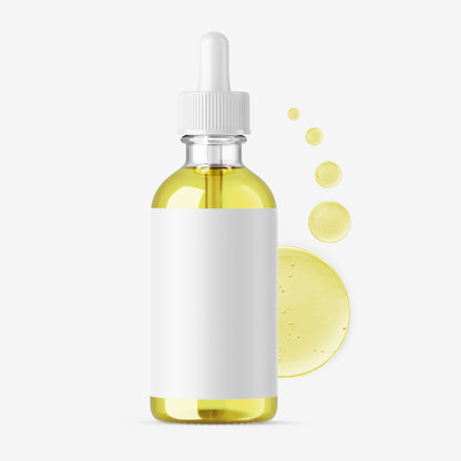 Clear Dropper Bottle - Editable Lid&Oil Color