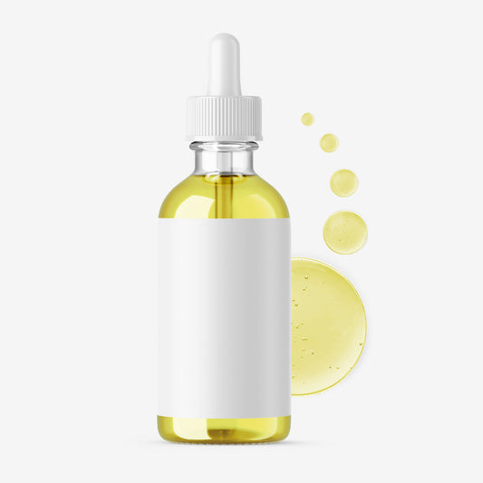 Clear Dropper Bottle - Editable Lid&Oil Color