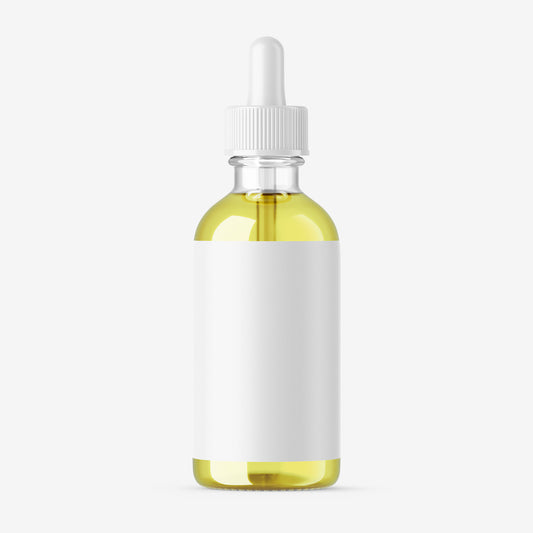 Clear Dropper Bottle - Editable Lid&Oil Color