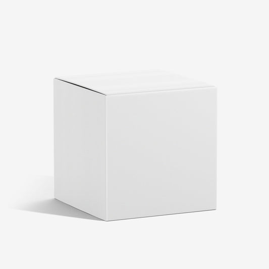 Square Paper Box Mockup