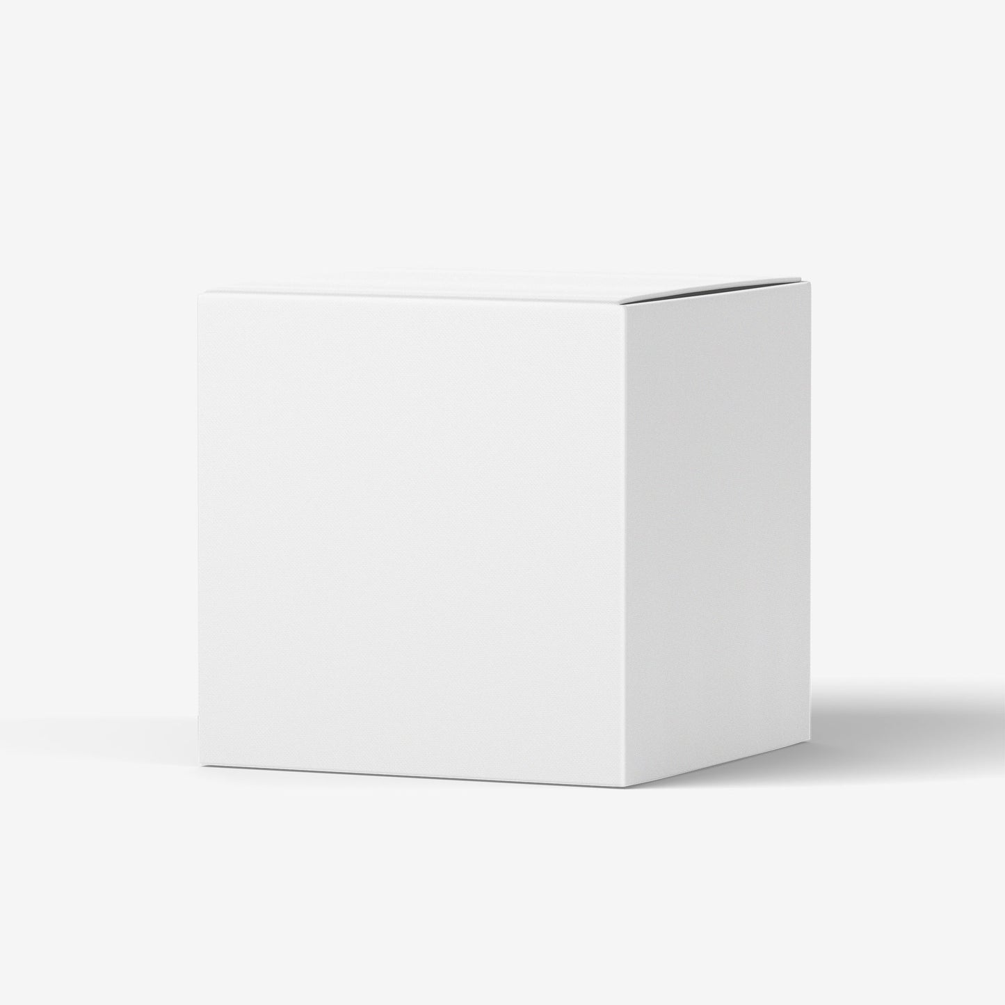 Square Paper Box Mockup