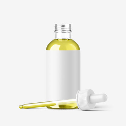 Clear Dropper Bottle - Editable Lid&Oil Color