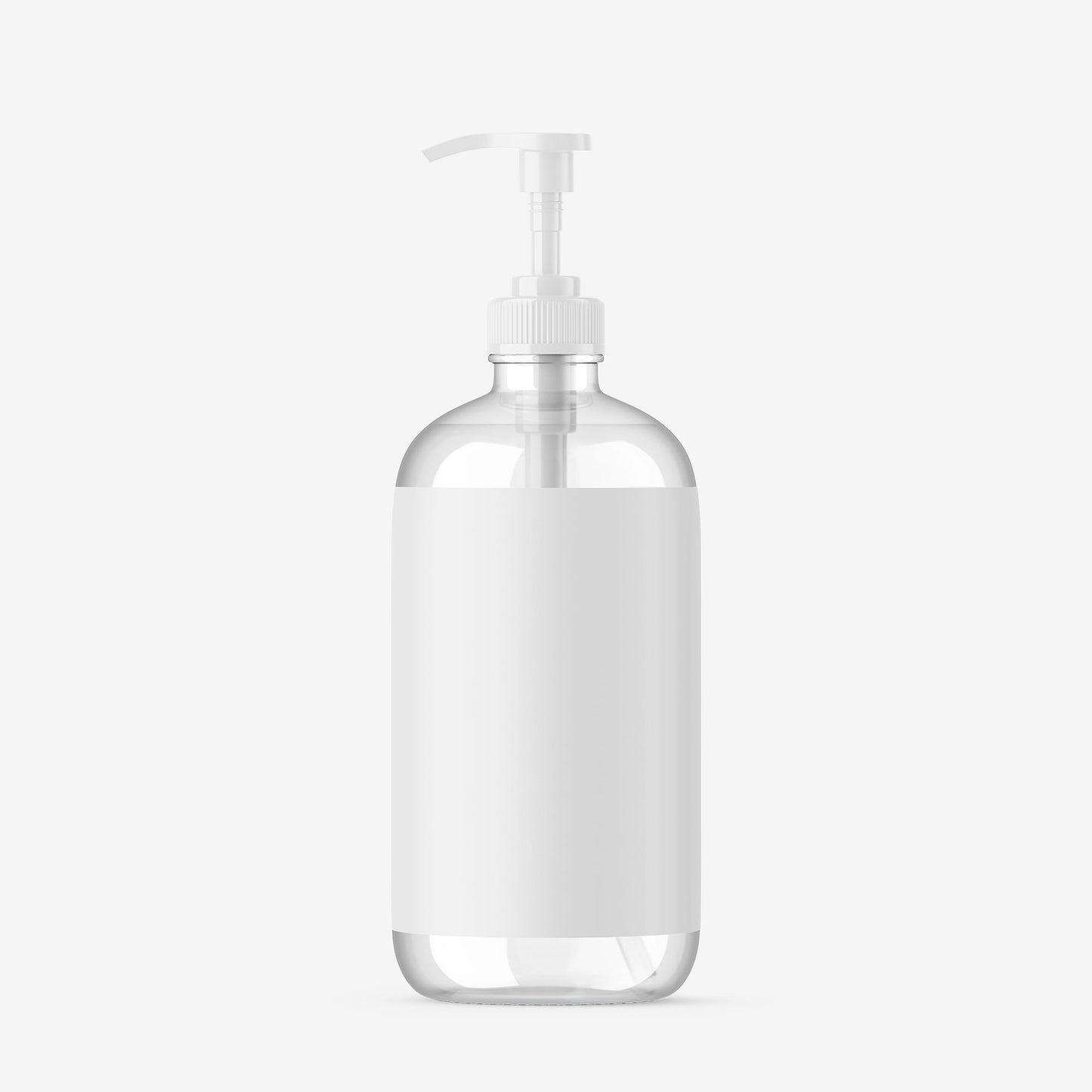 Clear Pump Bottle - Soap Bottle