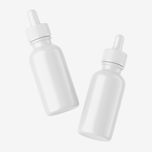 Glossy Dropper Bottle - Editable Lid