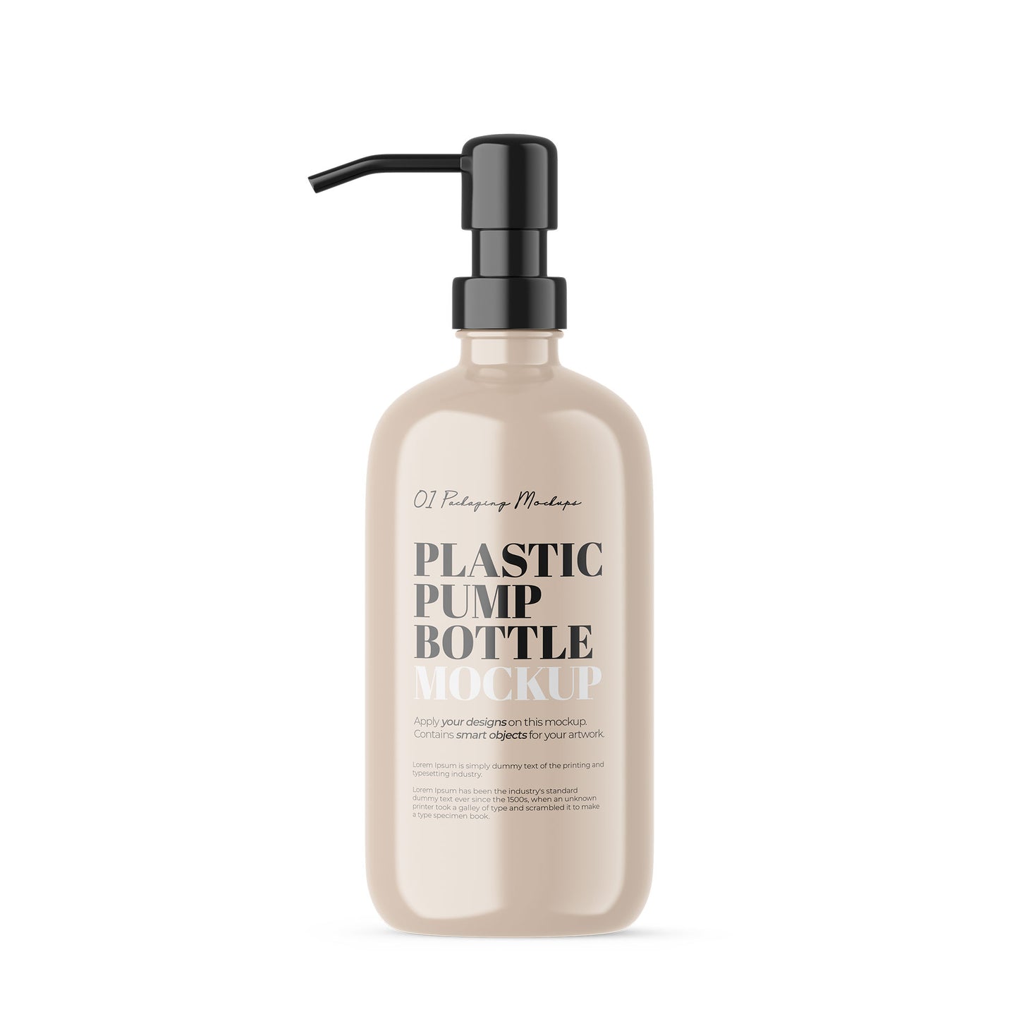 Plastic Pump Bottle - Soap Bottle