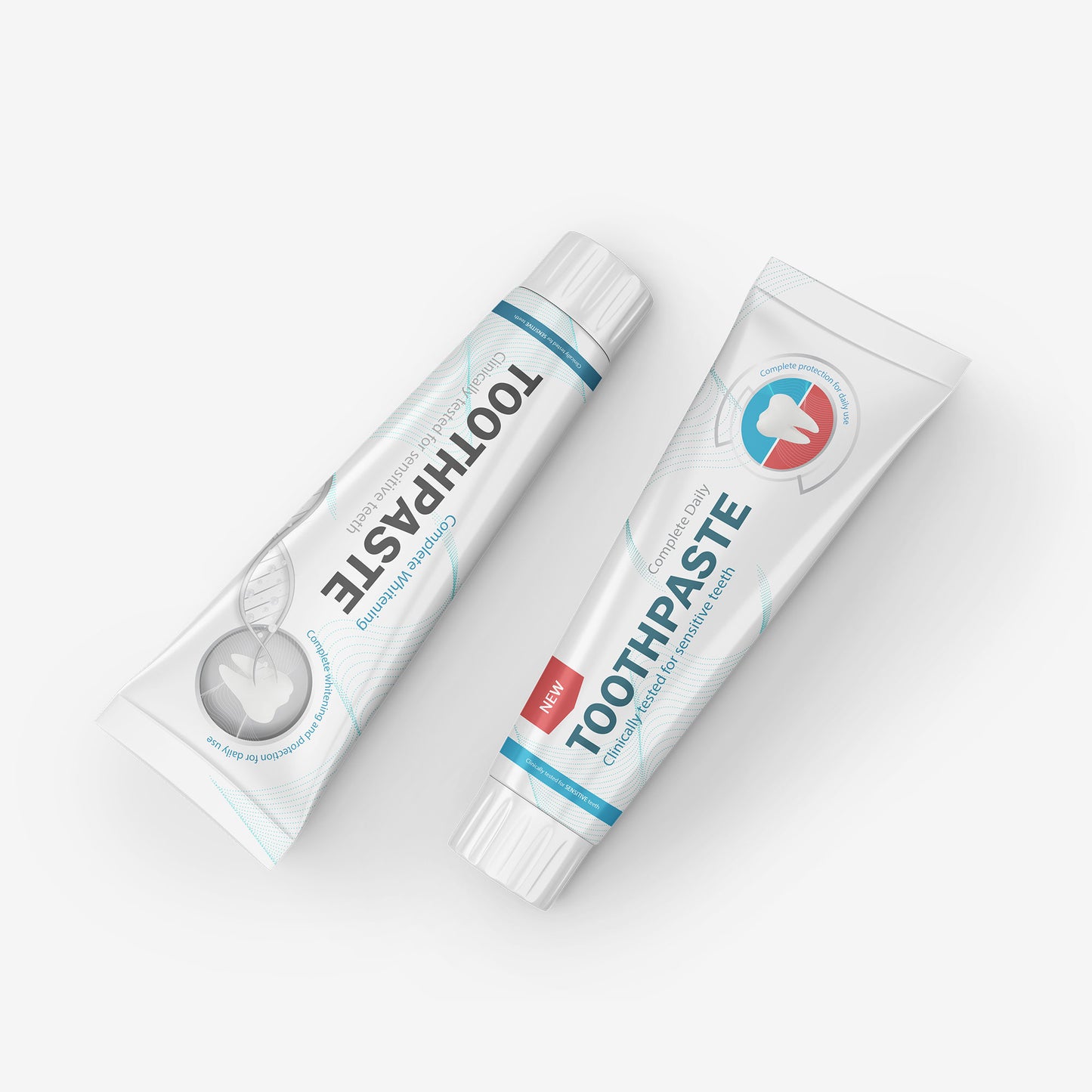 Plastic Toothpaste Tubes