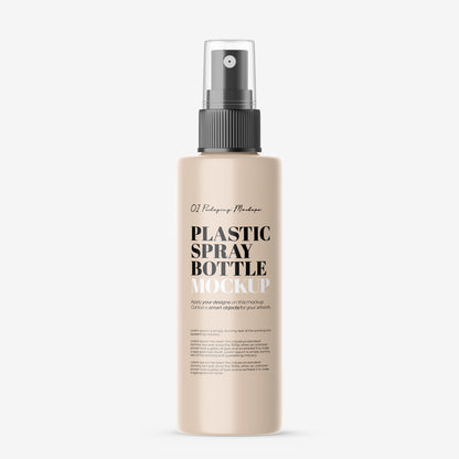 Plastic Spray Bottle - Editable Lid