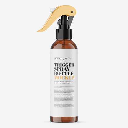 Amber Trigger Spray Bottle