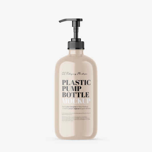 Plastic Pump Bottle - Soap Bottle
