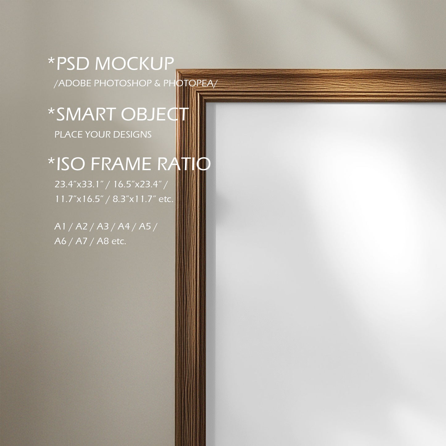 Fall Edition Picture Frame - ISO Frame Size