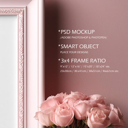 Picture Frame - 3x4 Frame Ratio - Valentine's Day Edition