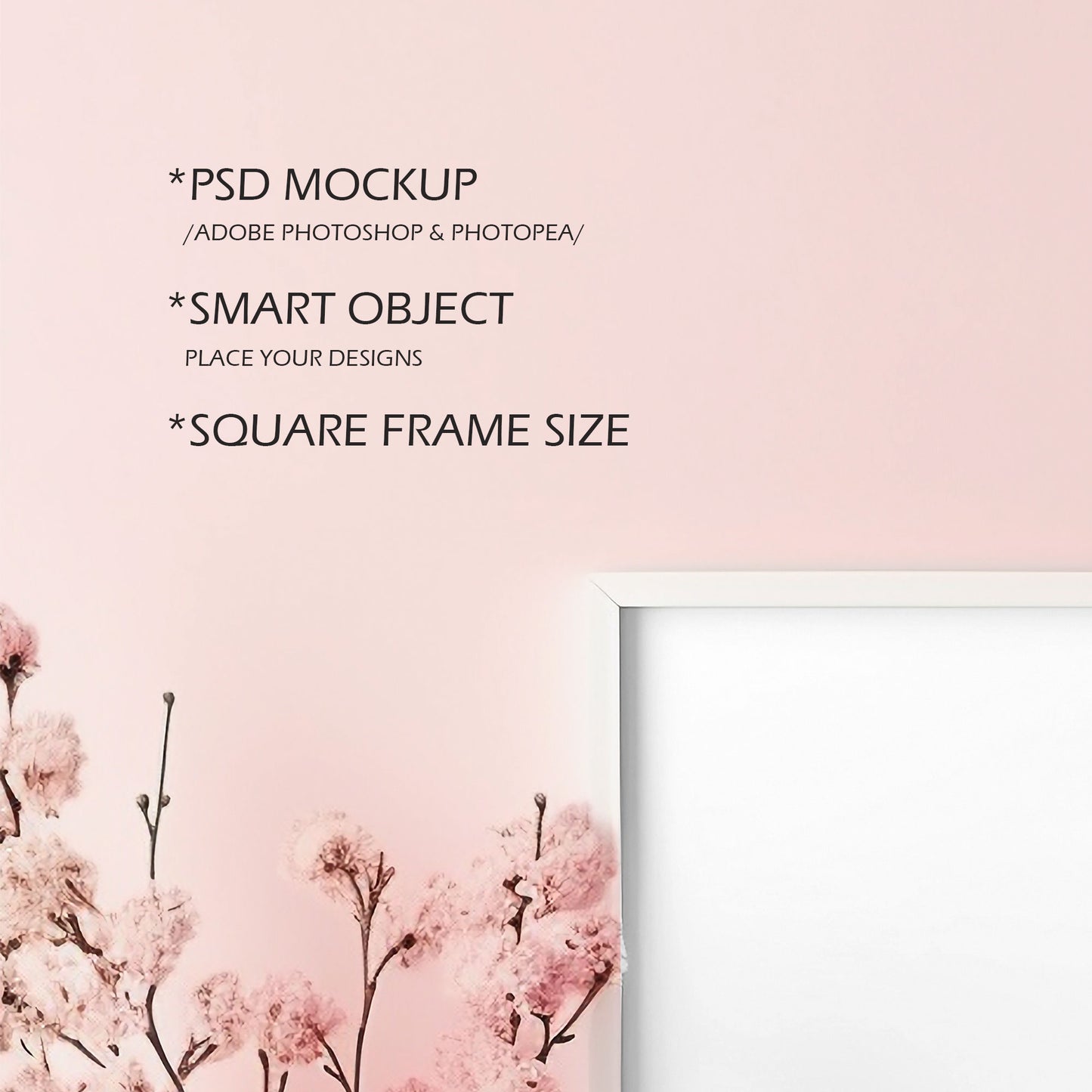 Picture Frame - Square Frame Size - Valentine's Day Edition