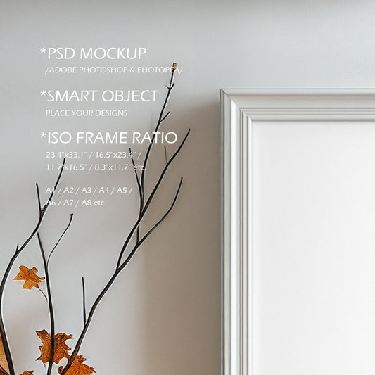 Fall Edition Picture Frame - ISO Frame Size