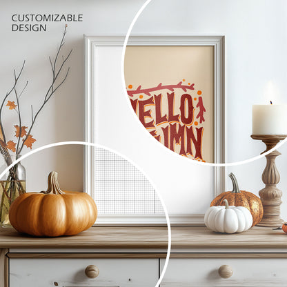 Fall Edition Picture Frame - ISO Frame Size