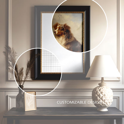 Picture Frame Mockup - 2:3 Frame Ratio - Victorian Style