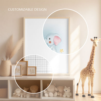 Nursery Picture Frame Mockup - 4:5 Frame Ratio - Boho Edition