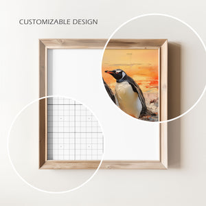 Picture Frame Mockup - Square Frame Size