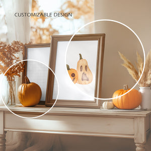 Fall Edition Picture Frame Mockup - 2:3 Frame Ratio