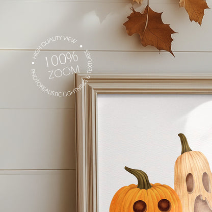 Fall Edition Frame Mockup - 3:4 Frame Ratio