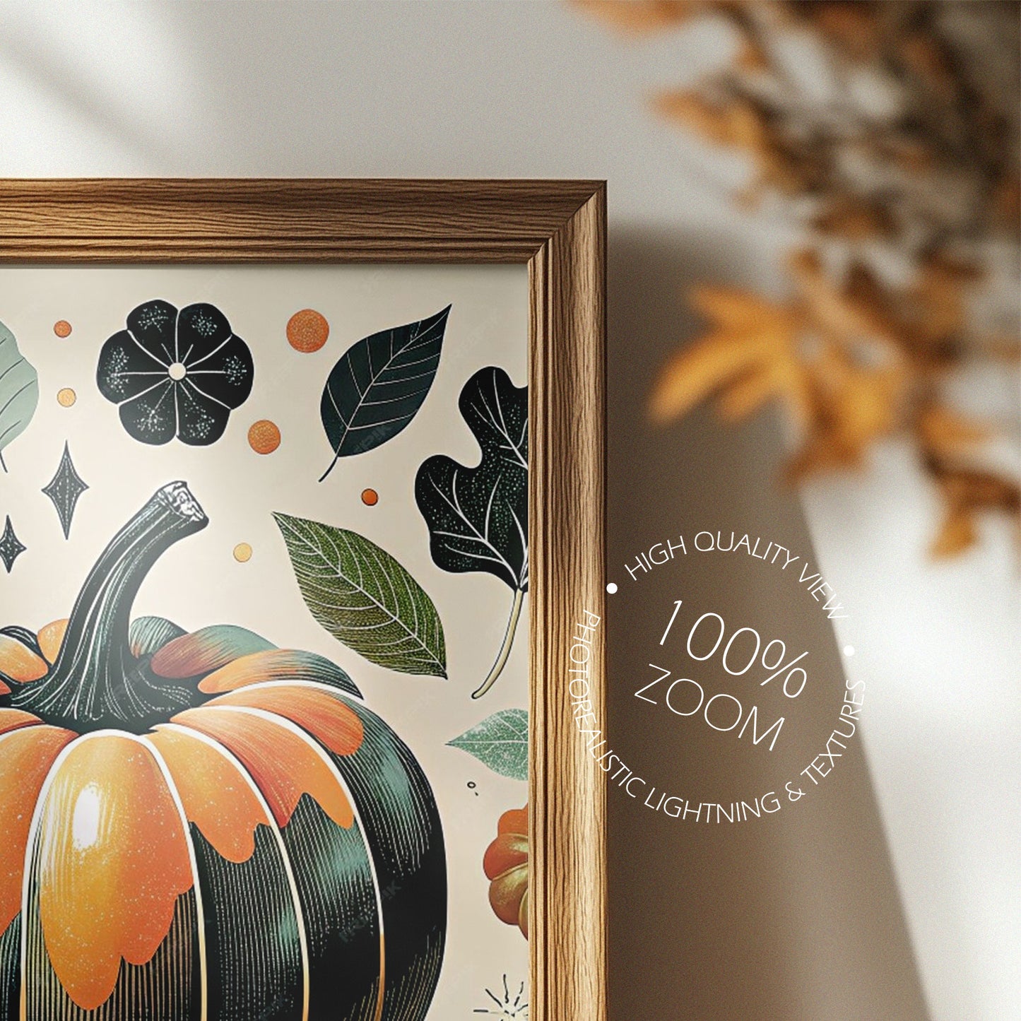 Fall Edition Picture Frame - ISO Frame Size