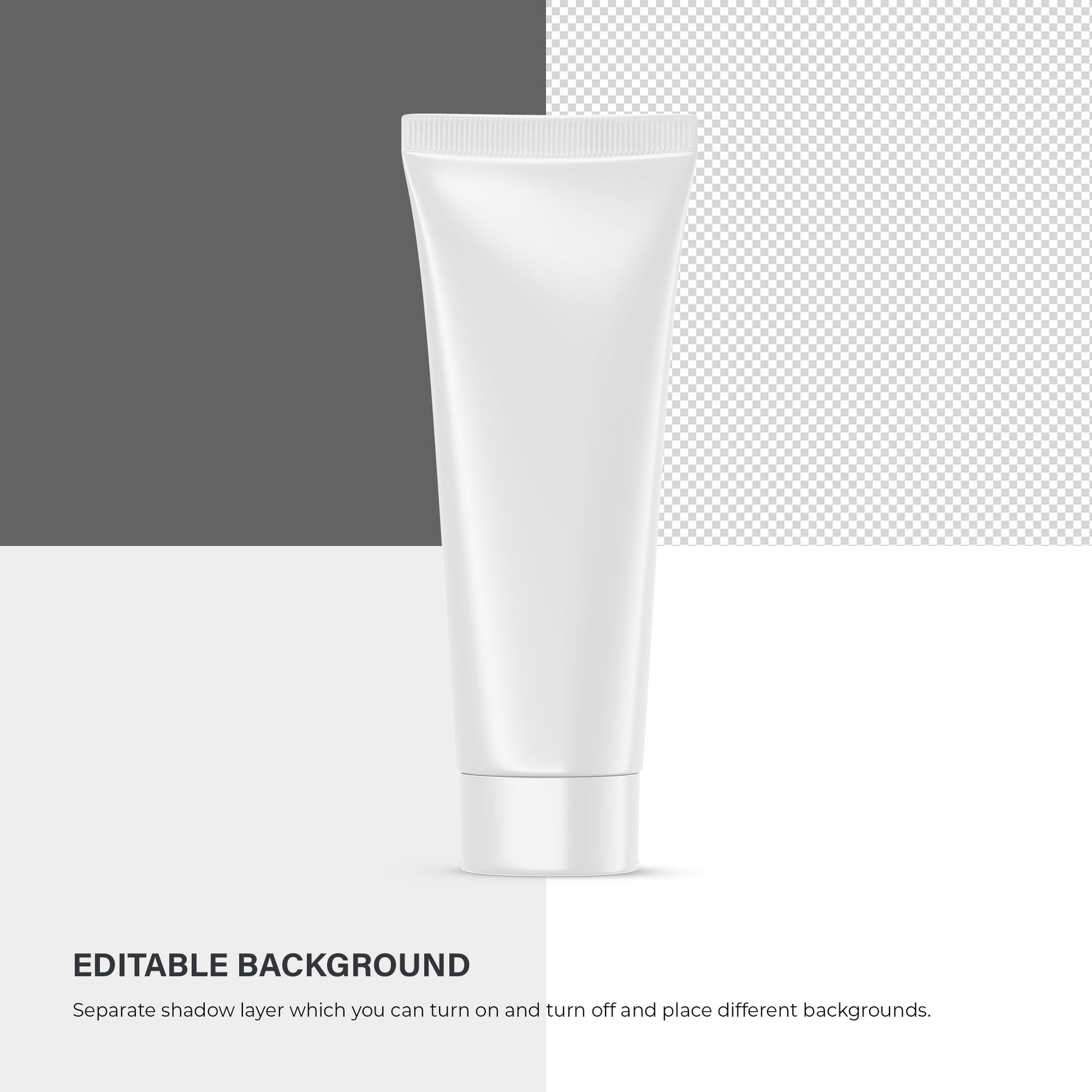 Glossy Cosmetic Tubes - 4 Mockups Bundle