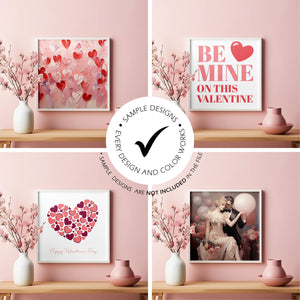 Picture Frame - Square Frame Size - Valentine's Day Edition