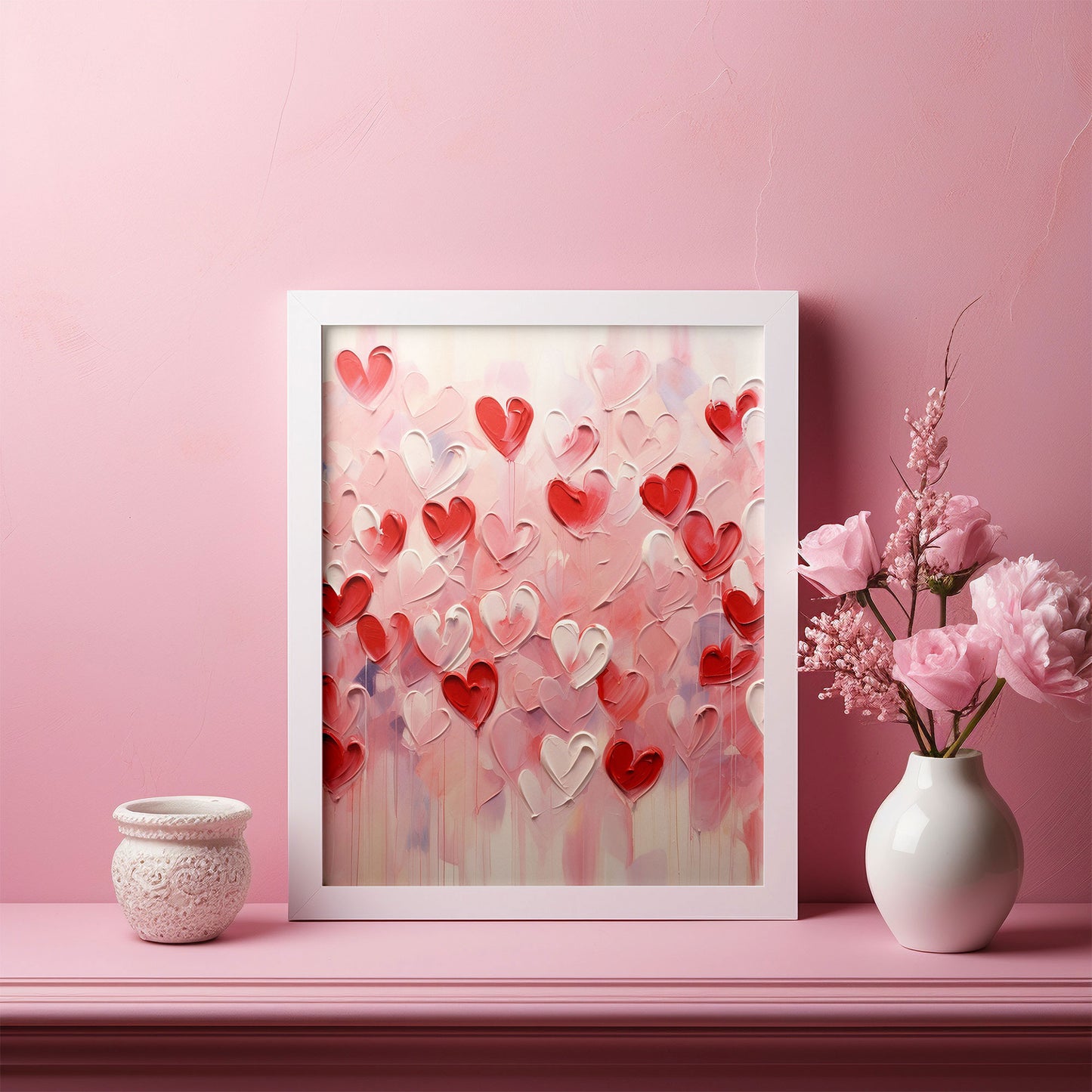 Picture Frames - 8 Mockups Bundle - Valentine's Day Edition