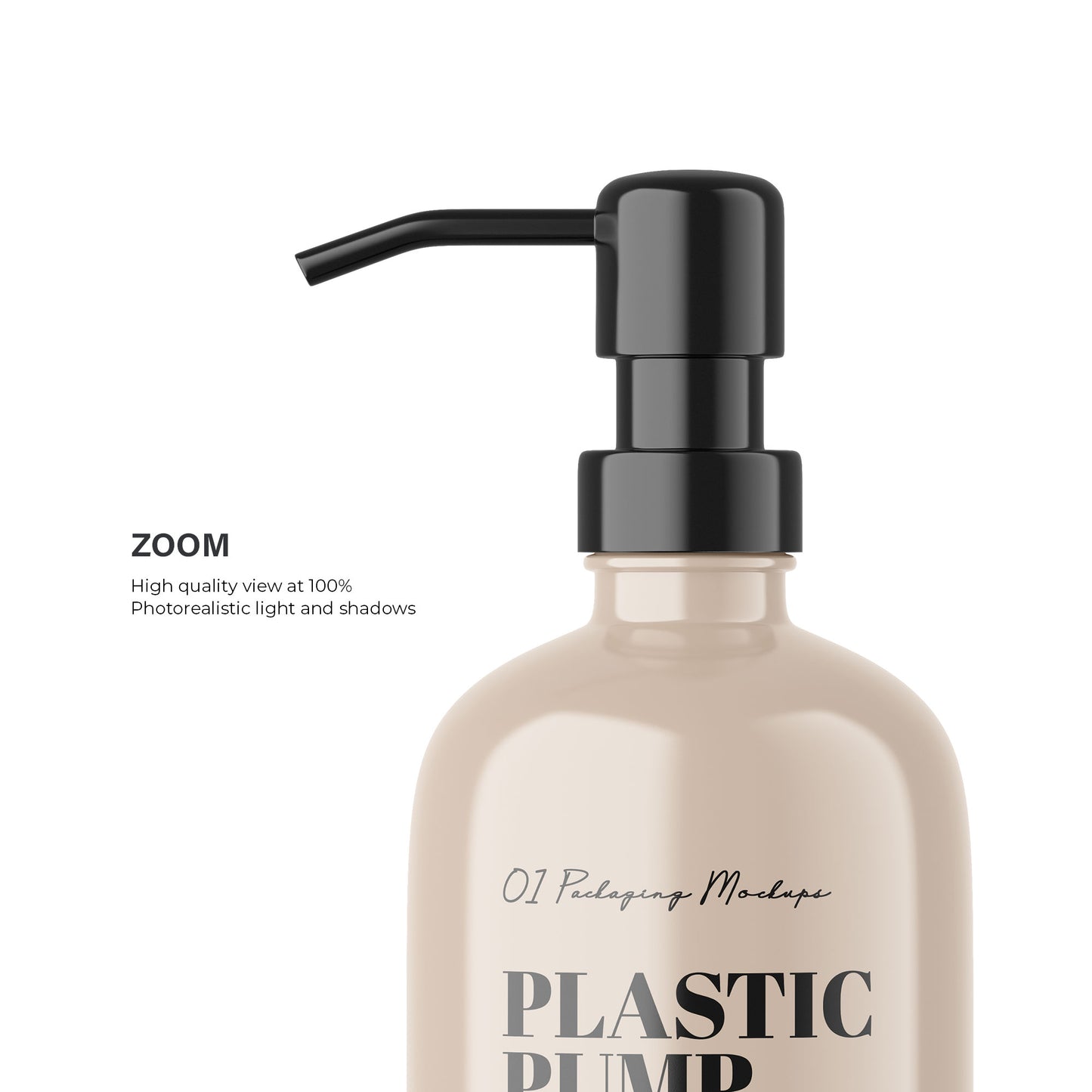 Plastic Pump Bottle - Soap Bottle