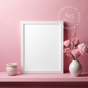 Picture Frame - 4x5 Frame Ratio - Valentine's Day Edition