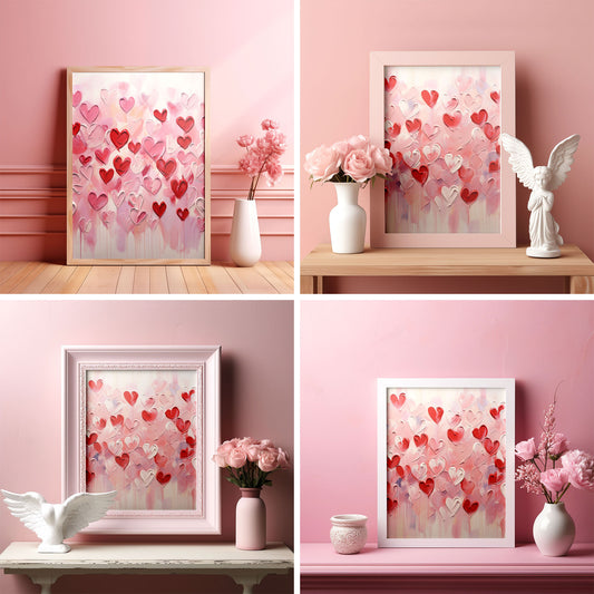 Picture Frames - 8 Mockups Bundle - Valentine's Day Edition