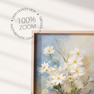 Digital Easter/Spring Theme Picture Frame Mockup - ISO Frame Size - PSD / JPG