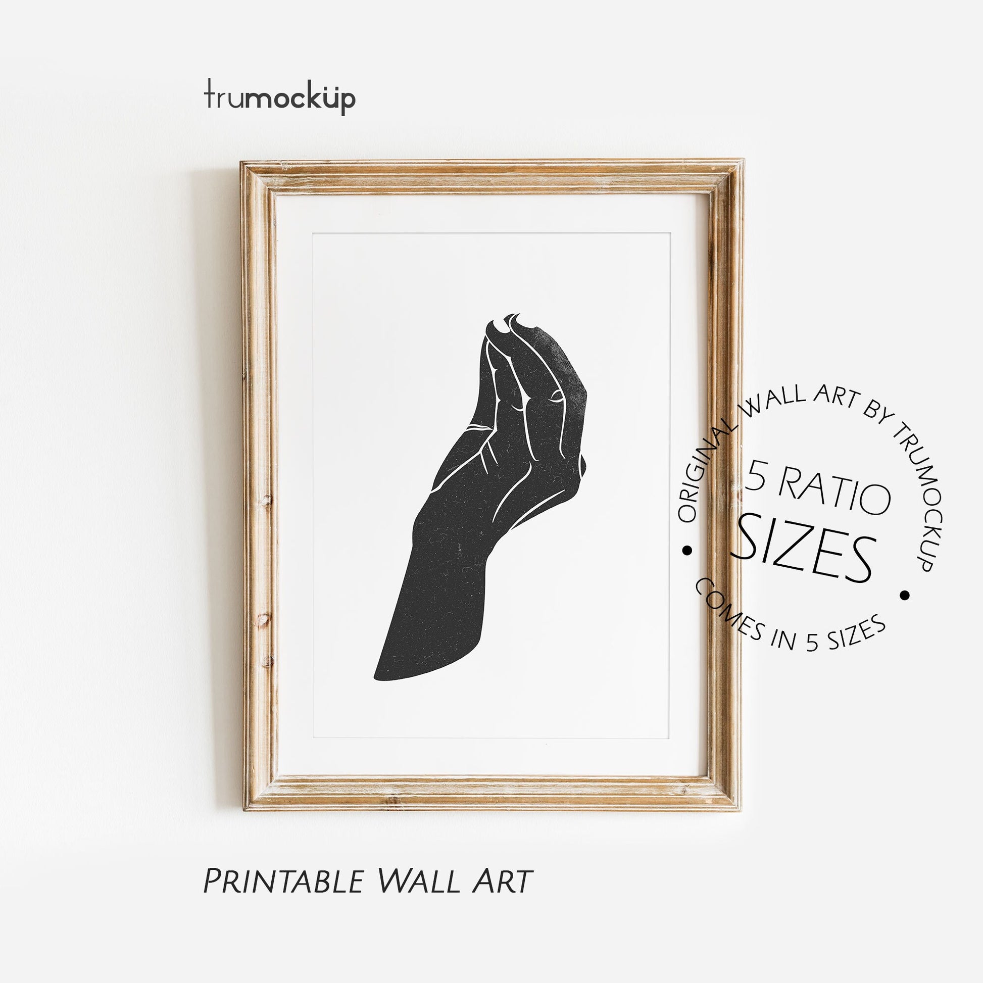 Italian Language Gesture - Funny Digital Illustration | Ready to Print Wall Art