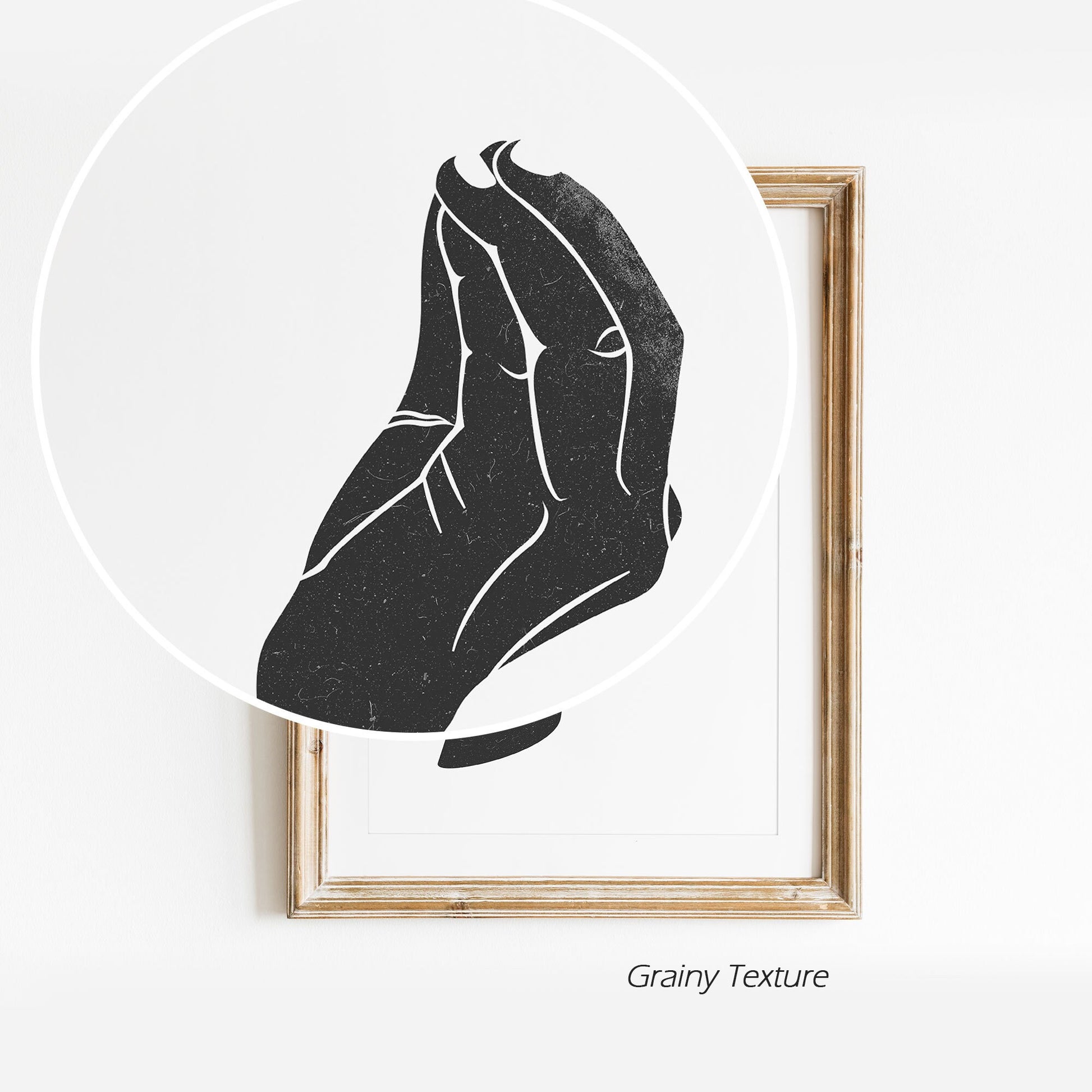 Italian Language Gesture - Funny Digital Illustration | Ready to Print Wall Art