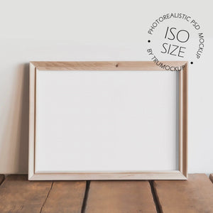 Picture Frame Mockup - ISO Frame Size